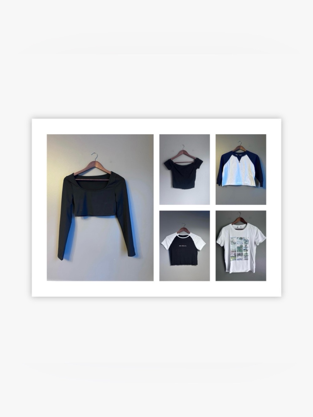 Women’s T-Shirt Bundle Size XS/S Bundle of Five Women’s Tops
